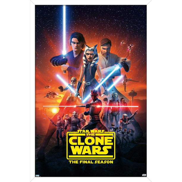 Jedi Clones Star Wars Giant Wall Art Poster Print